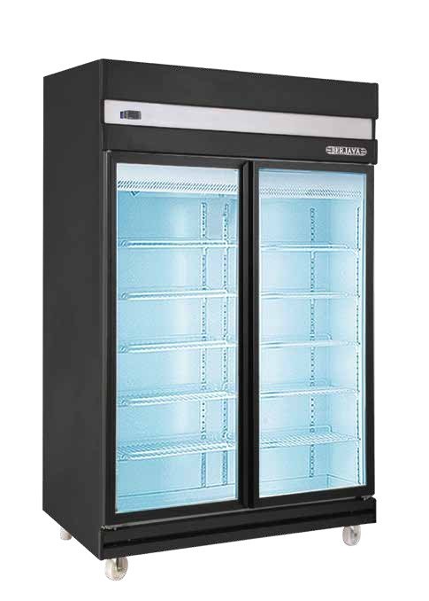 Berjaya 882L 玻璃展示冷藏柜 2DDC-IV-BB
