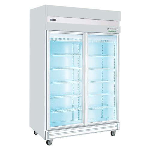 Berjaya 882L 玻璃展示冷藏柜 2DDC-IV-WB