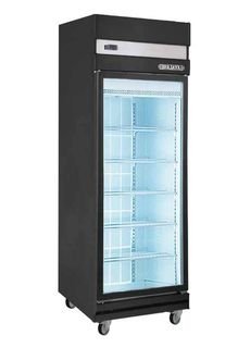 Berjaya 1DDF-IV-BB glass display freezer, 635 mm wide