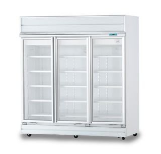 TOROL FSF60A20-IV glass display chiller, 1885 mm wide